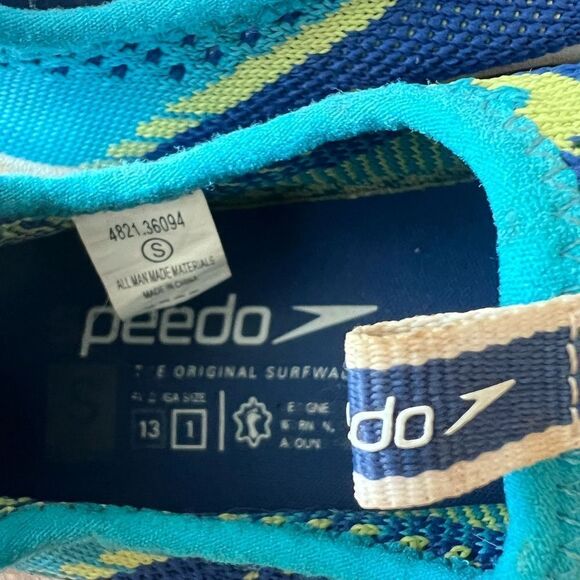 Speedo  Surf Strider Water Shoes - Navy/Blue Kids  size 1 - Picture 2 of 4